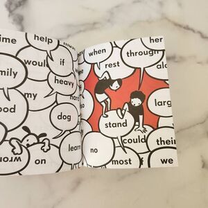 Kids hardback thick chunky book Words 350 pg Cristoph Neimann